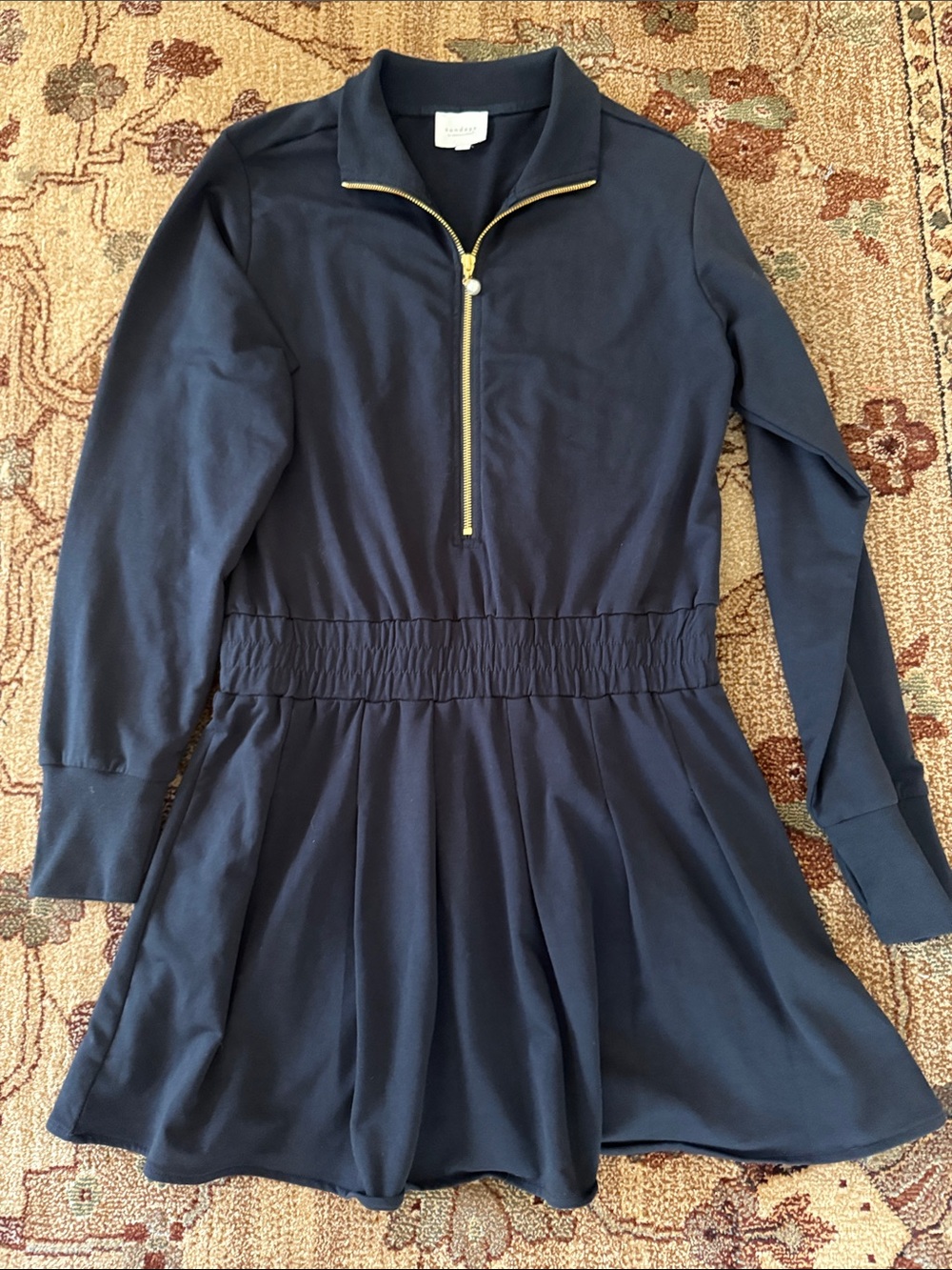 Sundays Sasha dress in navy large